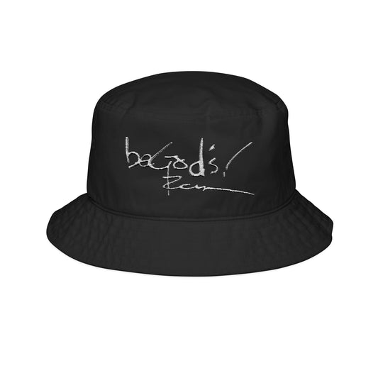 Rich Mullins Be God s Autograph Embroidered Bucket Hat Trendy Sun Protection Christian Festival Hat Casual Style Christian Gift for CCM Fan