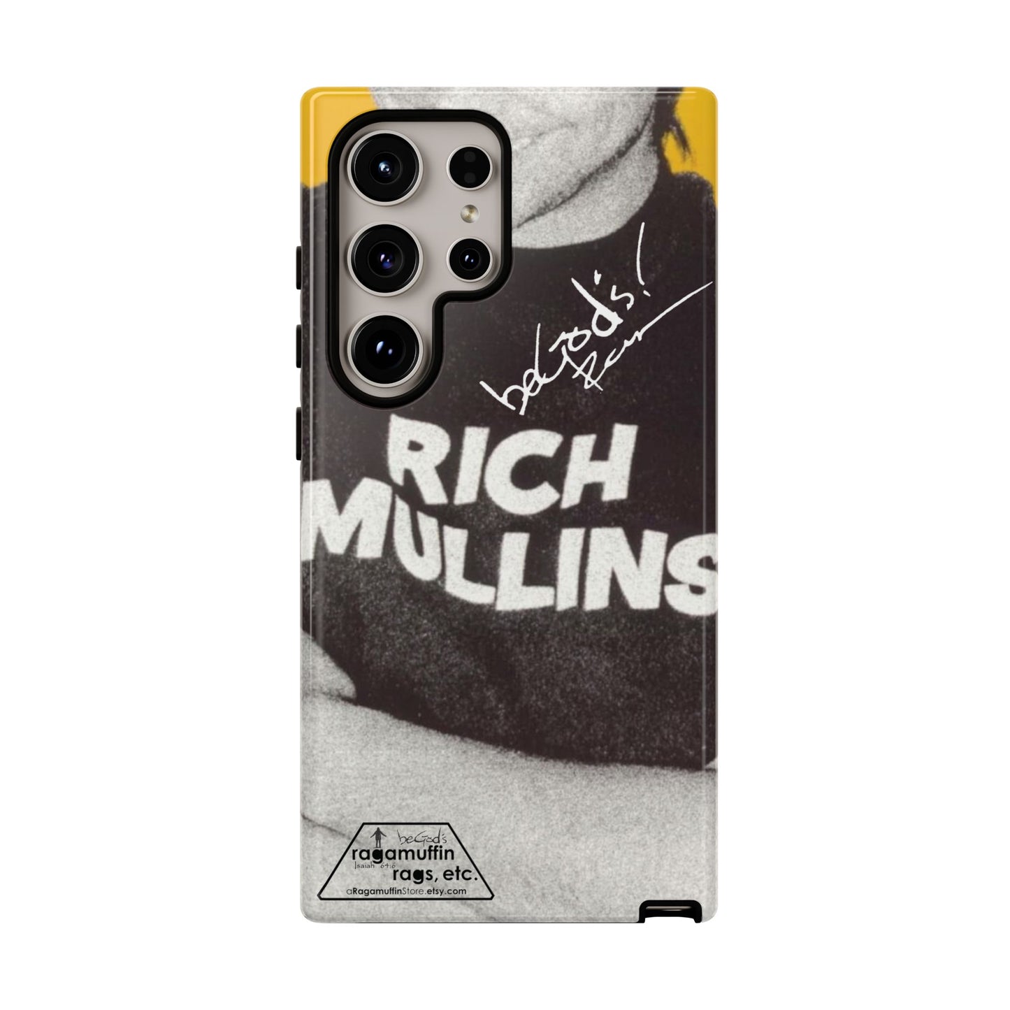 Rich Mullins Autograph Samsung Galaxy Tough Case Debut Album S10 S10e S20 S20+ S21 FE S22 S23 S24 Plus Ultra