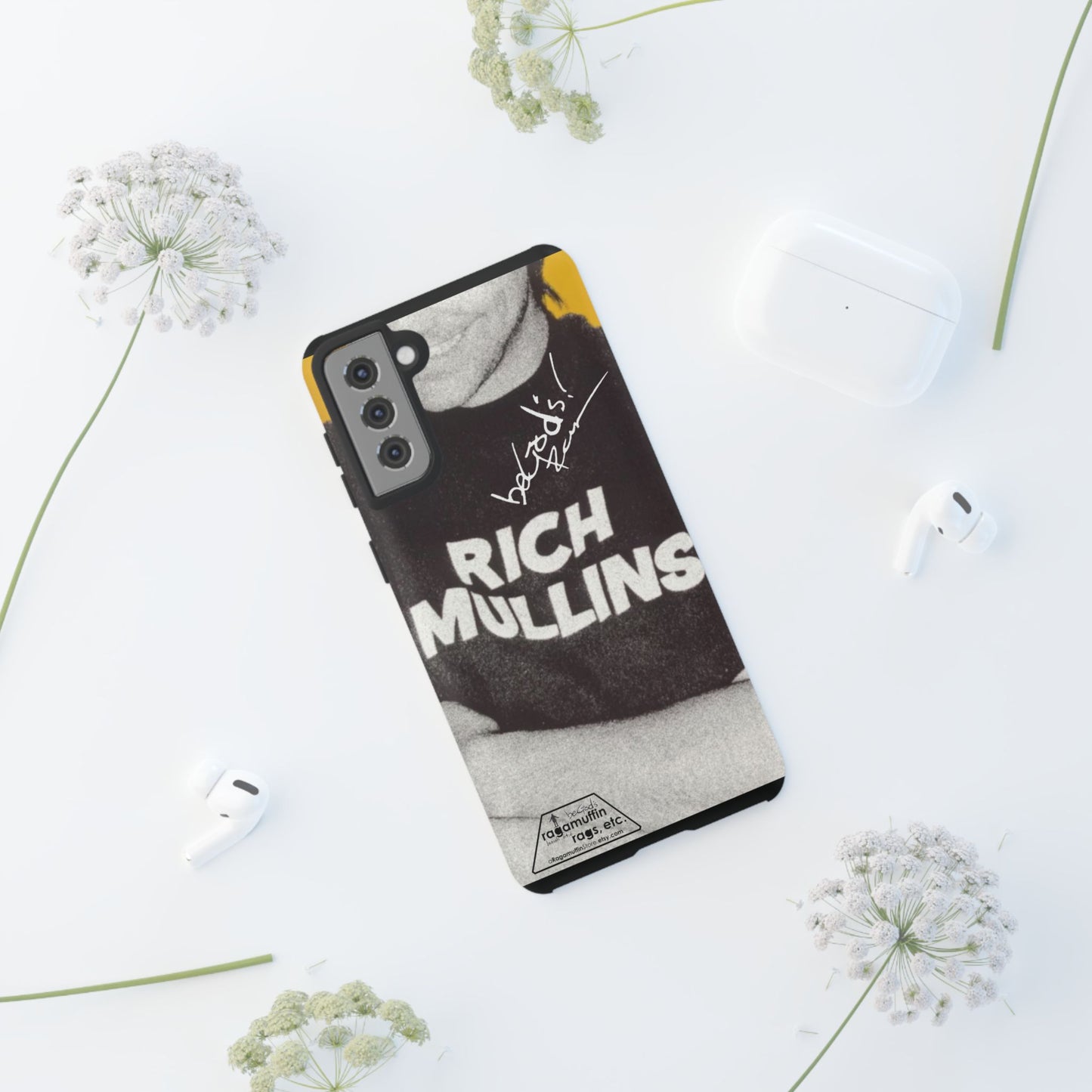Rich Mullins Autograph Samsung Galaxy Tough Case Debut Album S10 S10e S20 S20+ S21 FE S22 S23 S24 Plus Ultra