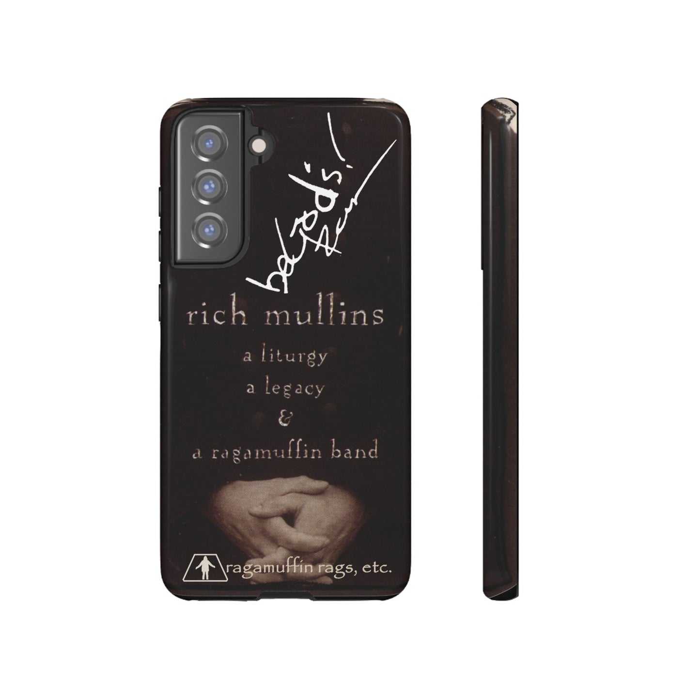 Rich Mullins Autograph Samsung Galaxy Tough Case Liturgy a Legacy and a Ragamuffin Band Phone Accessories Cover Protective Shell Unique Gift