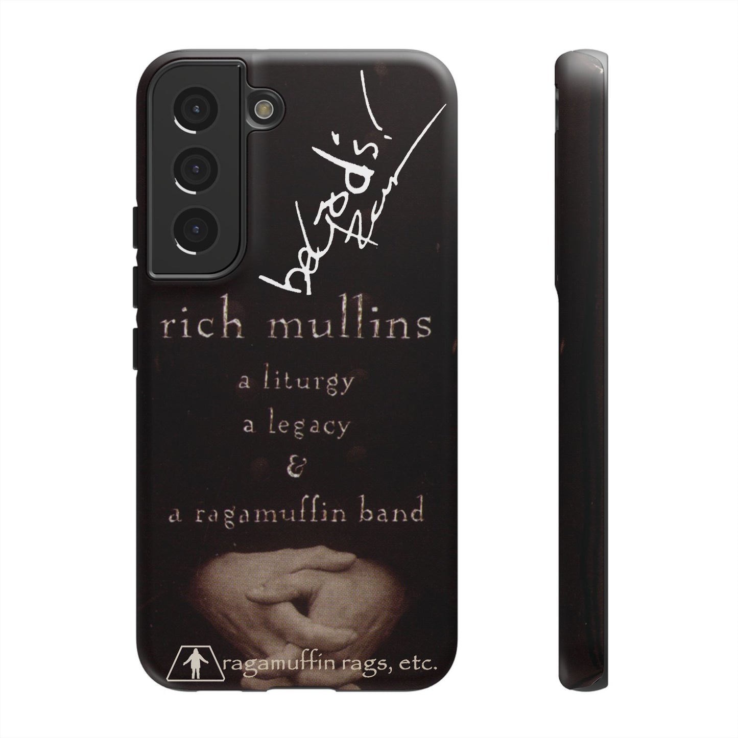 Rich Mullins Autograph Samsung Galaxy Tough Case Liturgy a Legacy and a Ragamuffin Band Phone Accessories Cover Protective Shell Unique Gift