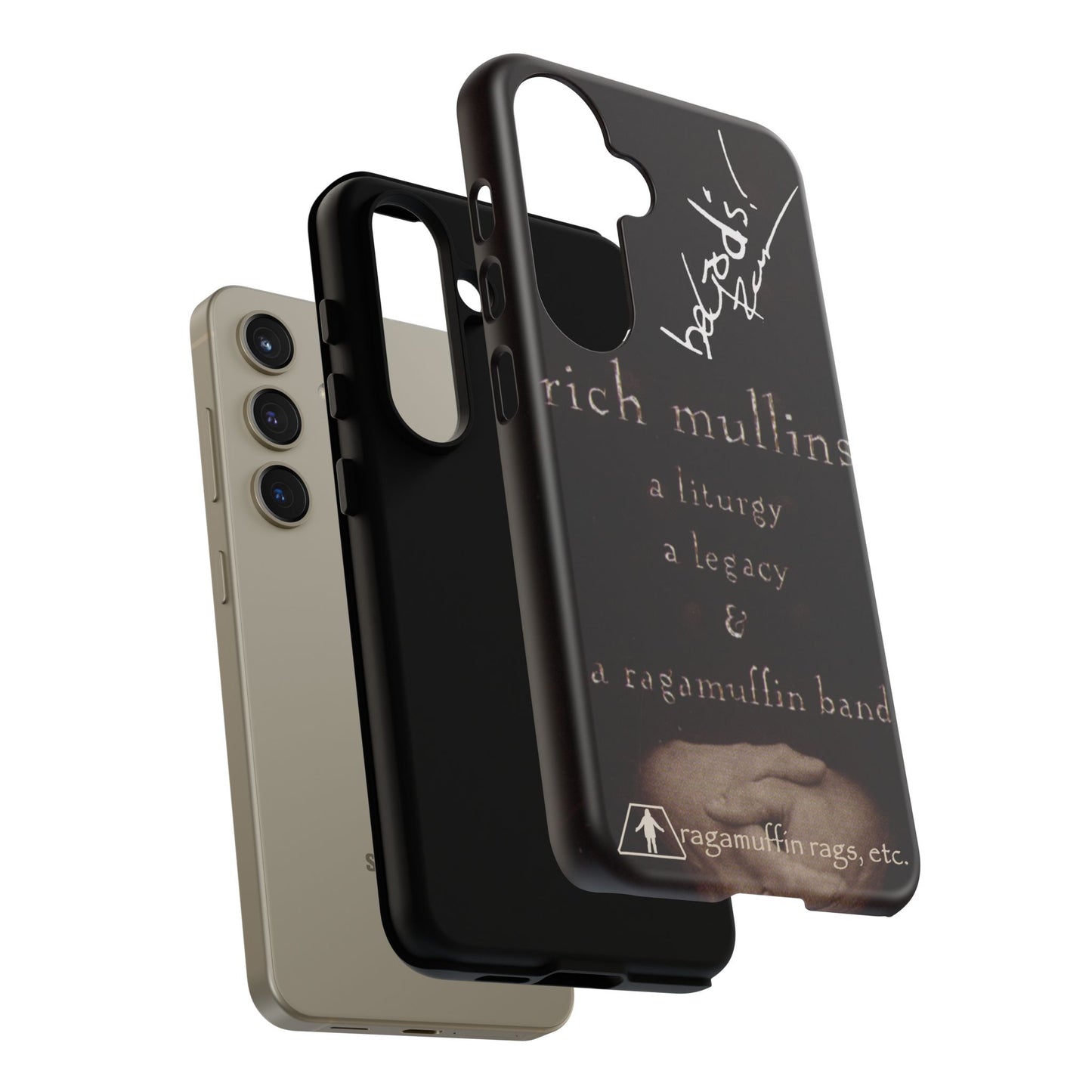 Rich Mullins Autograph Samsung Galaxy Tough Case Liturgy a Legacy and a Ragamuffin Band Phone Accessories Cover Protective Shell Unique Gift