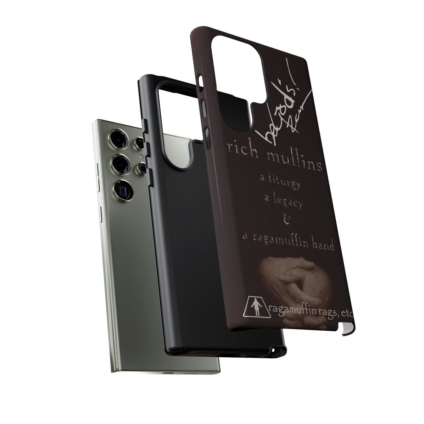 Rich Mullins Autograph Samsung Galaxy Tough Case Liturgy a Legacy and a Ragamuffin Band Phone Accessories Cover Protective Shell Unique Gift
