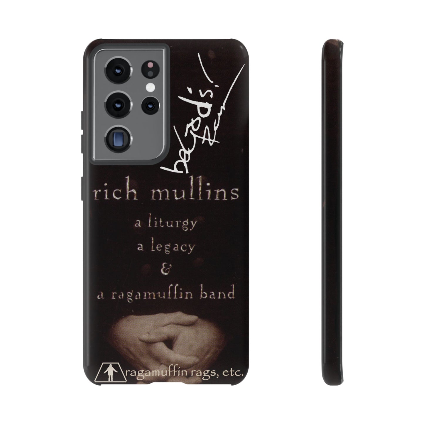 Rich Mullins Autograph Samsung Galaxy Tough Case Liturgy a Legacy and a Ragamuffin Band Phone Accessories Cover Protective Shell Unique Gift