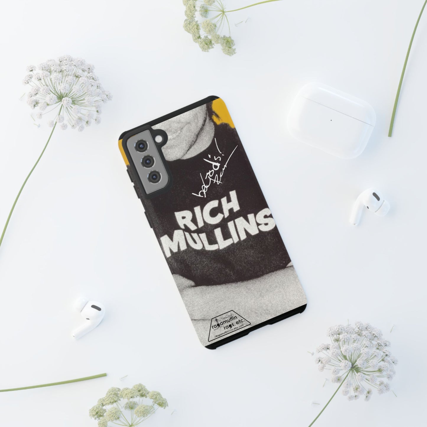 Rich Mullins Autograph Samsung Galaxy Tough Case Debut Album S10 S10e S20 S20+ S21 FE S22 S23 S24 Plus Ultra