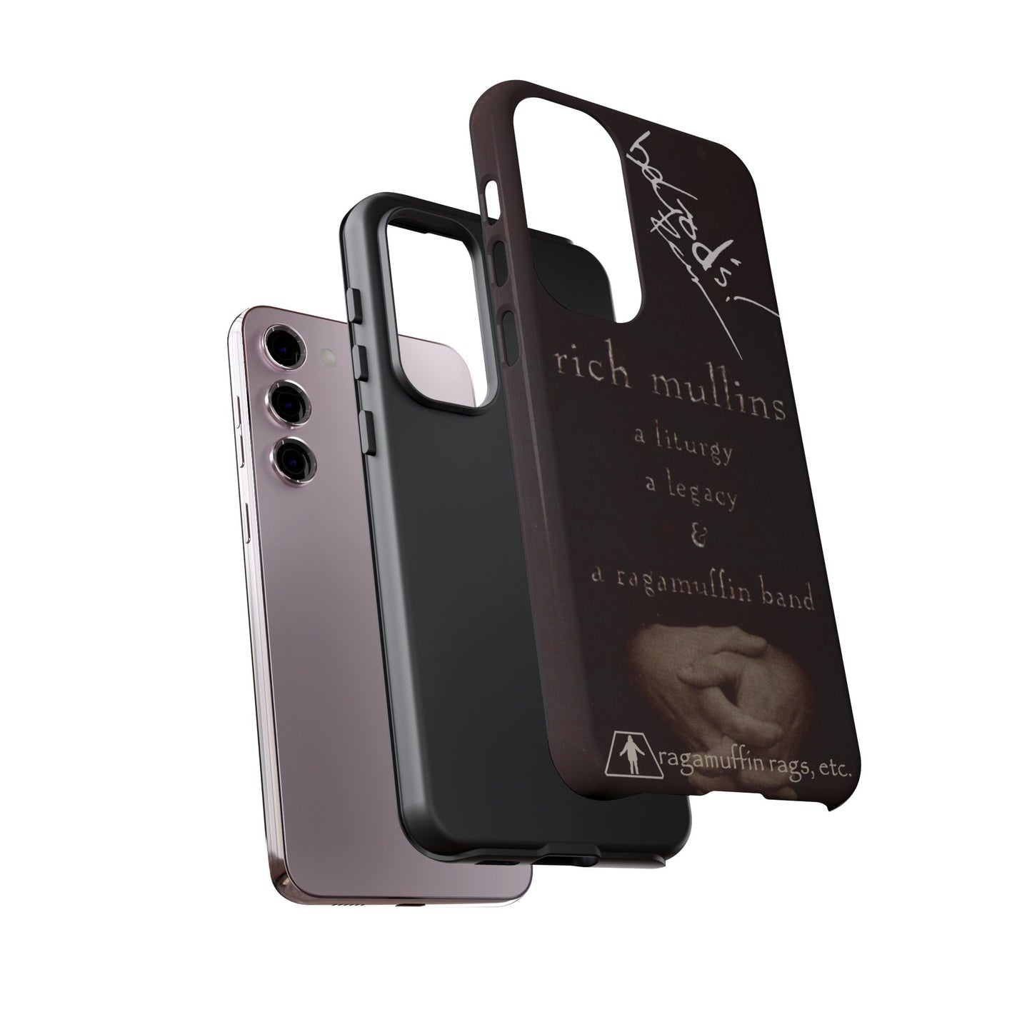 Rich Mullins Autograph Samsung Galaxy Tough Case Liturgy a Legacy and a Ragamuffin Band Phone Accessories Cover Protective Shell Unique Gift