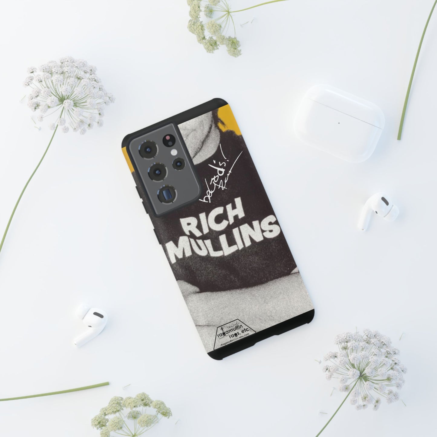 Rich Mullins Autograph Samsung Galaxy Tough Case Debut Album S10 S10e S20 S20+ S21 FE S22 S23 S24 Plus Ultra