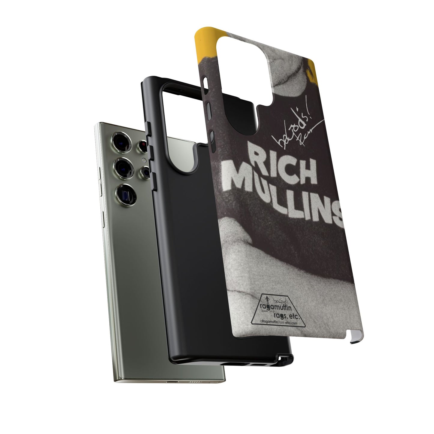 Rich Mullins Autograph Samsung Galaxy Tough Case Debut Album S10 S10e S20 S20+ S21 FE S22 S23 S24 Plus Ultra