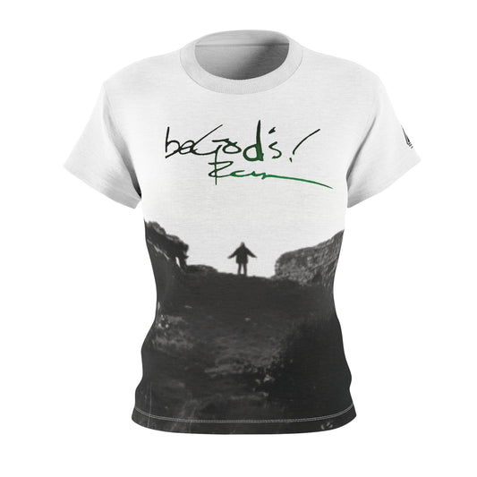 Ladies Rich Mullins Arrow Pointing to Heaven Be Gods Autograph Graphic T-Shirt, All-Over-Print Top, Christian Music CCM Tee, Christian Gift