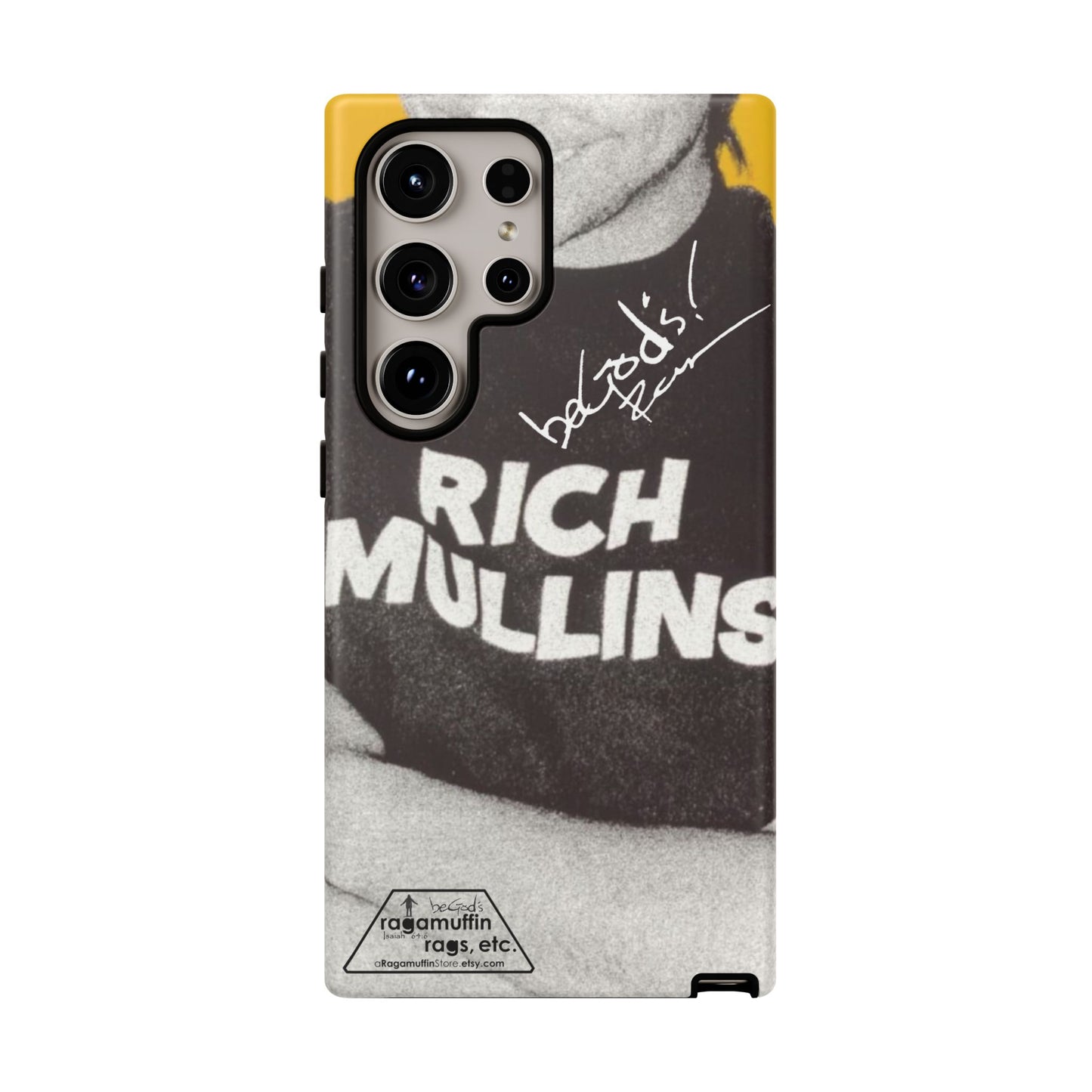 Rich Mullins Autograph Samsung Galaxy Tough Case Debut Album S10 S10e S20 S20+ S21 FE S22 S23 S24 Plus Ultra
